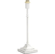 Lampă de masă albă cu soclu
