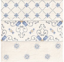 Placă decorativă cu motive florale pentru designul pereților și al podelelor