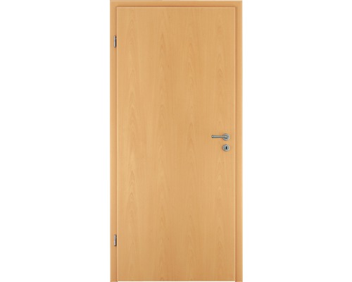 Ușă de interior din lemn cu set de mânere și broască