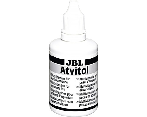 JBL Atvitol Multivitamine pentru pești de acvariu într-o sticlă cu picurător