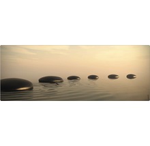 Decoratiune cu pietre de pas in apa