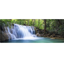 Cascadă într-o pădure