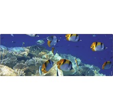 Motiv decorativ cu pești și recif de corali pentru interior