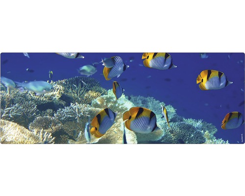 Motiv decorativ cu pești și recif de corali pentru interior