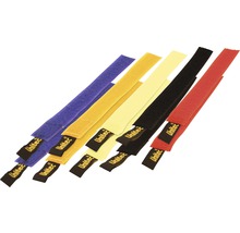 Set organizatoare cu bandă scai/velcro pentru cabluri Unitec 170mm, 10 piese, diferite culori-thumb-0