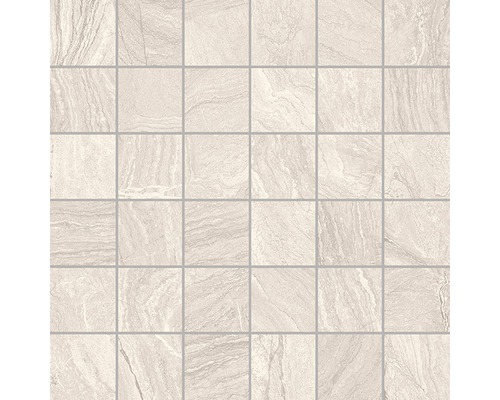 Mozaic ceramic Varana Almond 30x30 cm Plăci pătrate cu model de piatră