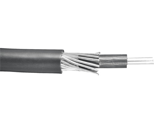 Cablu din aluminiu ACBYCY (ACB2XCY) 16/16 negru, pentru branșamente monofazice