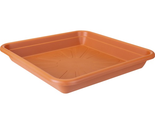 Suport pătrat pentru ghivece de flori din plastic