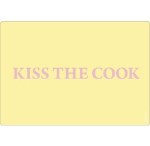 Covoraș de bucătărie cu textul Sărută bucătarul