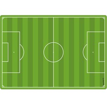 Teren de fotbal cu marcaje