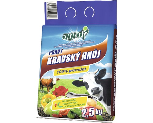 Îngrășământ organic din bălegar de vacă 2,5 kg Pachet de îngrășământ cu gunoi de grajd de vaci, 2,5 kg