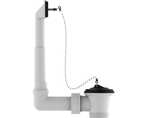 Set de scurgere pentru cadă cu lanț și dop