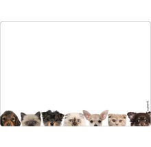 Suport de birou cu motive de pisici și câini