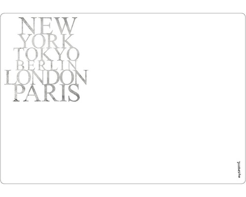 myspotti Suport farfurie New York, Tokyo, Berlin, Londra, Paris