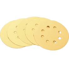 Hârtie abrazivă Pattfield pentru șlefuitor excentric, 125mm, 9 buc.