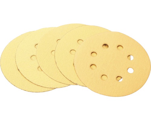 Hârtie abrazivă Pattfield pentru șlefuitor excentric, 125mm, 9 buc.
