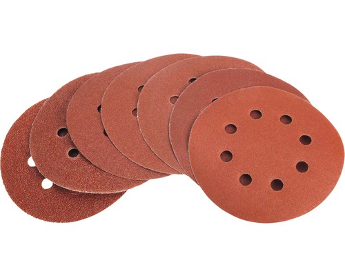 Hârtie abrazivă Pattfield pentru șlefuitor excentric, 125mm, 10 buc.