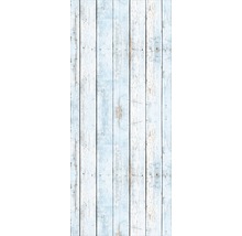 Panouri din lemn cu patină albastră pentru designul pereților și al tavanelor