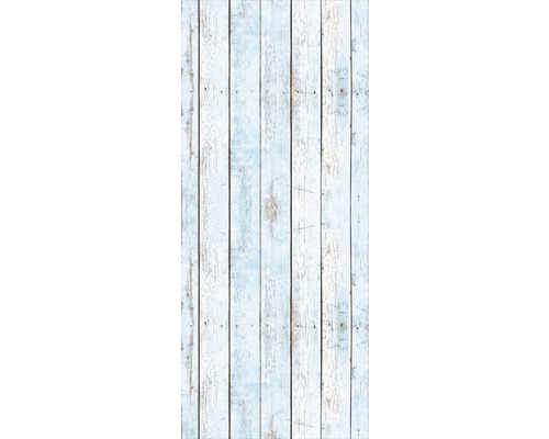 Panouri din lemn cu patină albastră pentru designul pereților și al tavanelor