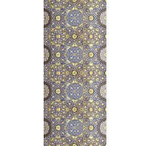 Model decorativ cu elemente florale și geometrice pentru designul peretelui