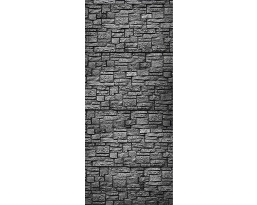 Zid de piatră cu model neregulat din pietre naturale