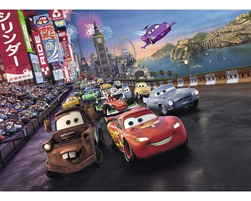 Fototapet hârtie 4-401 Disney Edition 4 Cars Race 254x184 cm