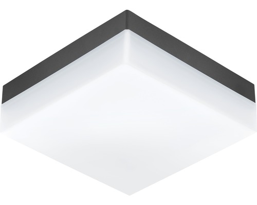 Plafonieră cu LED integrat Sonella 8,2W 1000 lumeni, pentru exterior IP44, alb/antracit