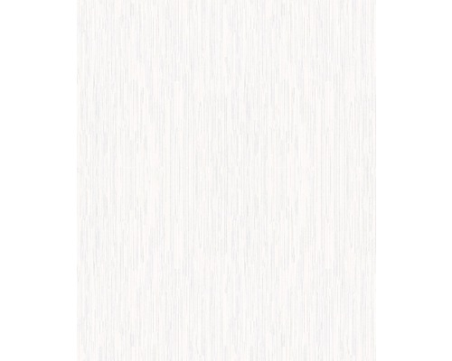 Tapet vlies 9444 Patent Decor alb 10,05x0,53 m Tapetă textilă albă cu dungi verticale
