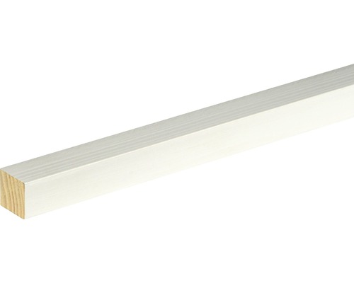 Plintă lemn plată molid/pin alb lăcuită 20x20x2400 mm Șipcă din lemn, șipcă