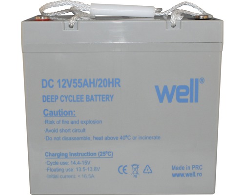 Baterie cu descărcare profundă de 12 V 55 Ah