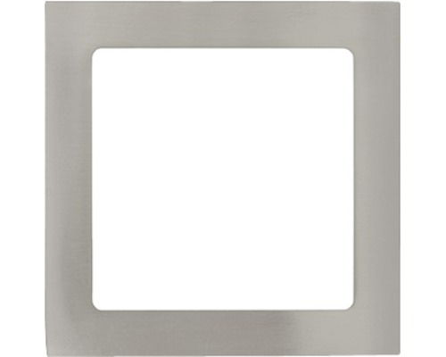 Spot LED încastrat Fueva1 10,9W 1200 lumeni, 3000K, 170x170 mm, alb/nichel mat Capac metalic pentru întrerupător