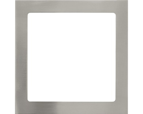 Spot LED încastrat Fueva1 16,5W 1700 lumeni, 3000K, 225x225 mm, alb/nichel mat Ramă pentru spot încastrat în perete