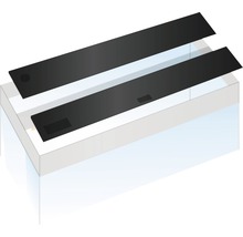Set 2 clapete Juwel 100x40 cm pentru acvariu Rio 180
