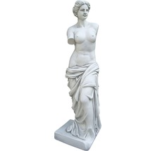 Statuie Venus 26 x 24 x 85 cm, gri-thumb-0