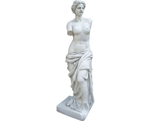 Statuie Venus 26 x 24 x 85 cm, gri-0