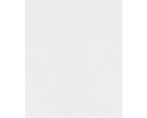Tapet vlies 9818 Patent Decor alb 10,05x0,53 m Prim-plan cu o suprafață textilă albă.