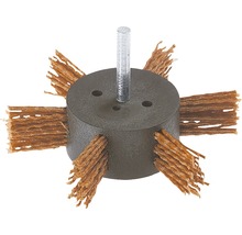 Perie pentru șlefuit Wolfcraft Ø100mm, peri din plastic
