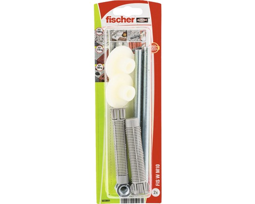 Ancoră cu injecție Fischer FIS W M10 în pachet