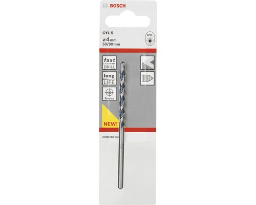 Burghiu pentru piatră Bosch CYL-5, diametru patru milimetri