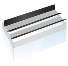Set 3 clapete Juwel 120X50 cm pentru acvariu Rio 300/350