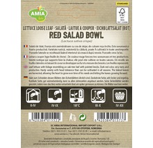 Bio Semințe de salată roșie Amia-thumb-1