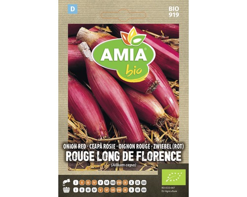 Bio Semințe legume Amia ceapă roșie-0