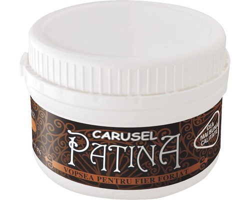 Vopsea pentru fier forjat Patina Carusel auriu 0,25 kg Vopsea patina la cutie