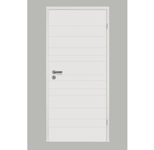 Foaie de ușă Pertura Linum 10 albă 73,5x198,5 cm dreapta-thumb-0