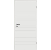 Foaie de ușă Pertura Linum 10 albă 73,5x198,5 cm dreapta-thumb-1