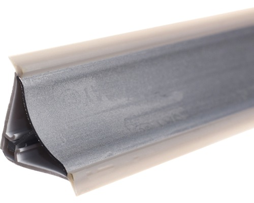 Plintă antistrop aluminiu pentru protecție blat bucătărie 3600x30x30 mm argintiu-0