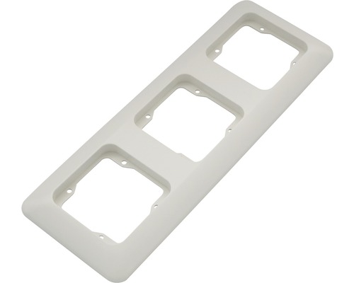 Cadru triplu pentru întrerupătoare și prize