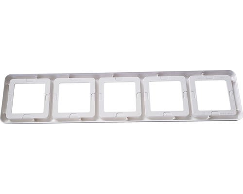 Capac cu cinci decupaje pentru întrerupătoare sau prize