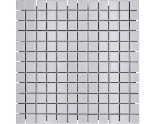 Mozaic piscină ceramic CG 114 alb mat 30x30 cm