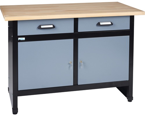 Banc de lucru Küpper 1200mm, cu 2 uși și 2 sertare Banc de lucru Küpper 1200mm, cu 2 uși și 2 sertare